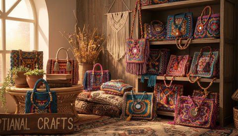 5 Mẫu Túi Tote Móc Len Hot Trend Năm Nay