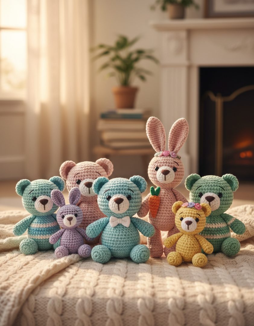 Khoá học Amigurumi cơ bản — Móc thú bông từ A-Z
