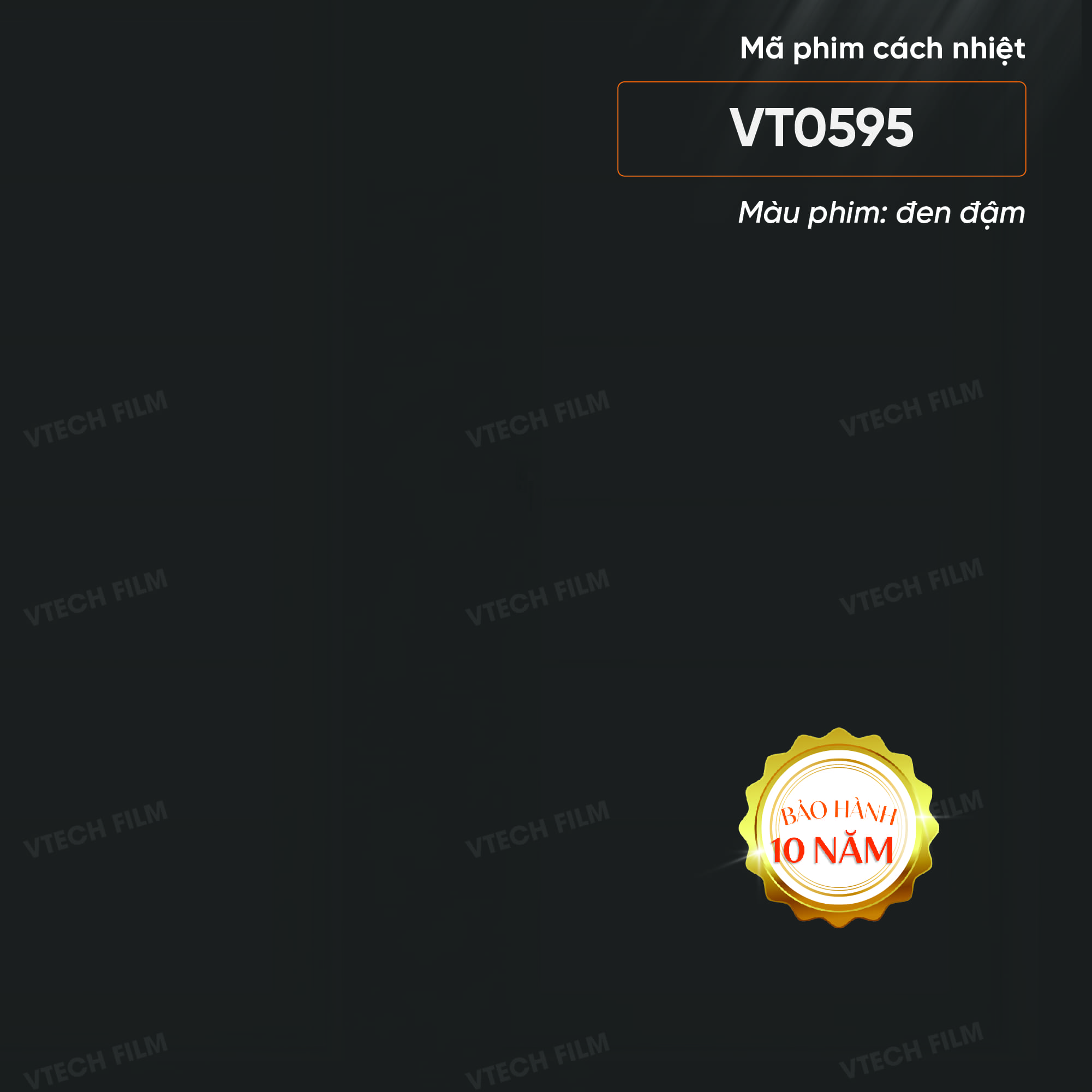 PHIM CÁCH NHIỆT NANO CERAMIC VTECHFILM VT0595 - Image 2