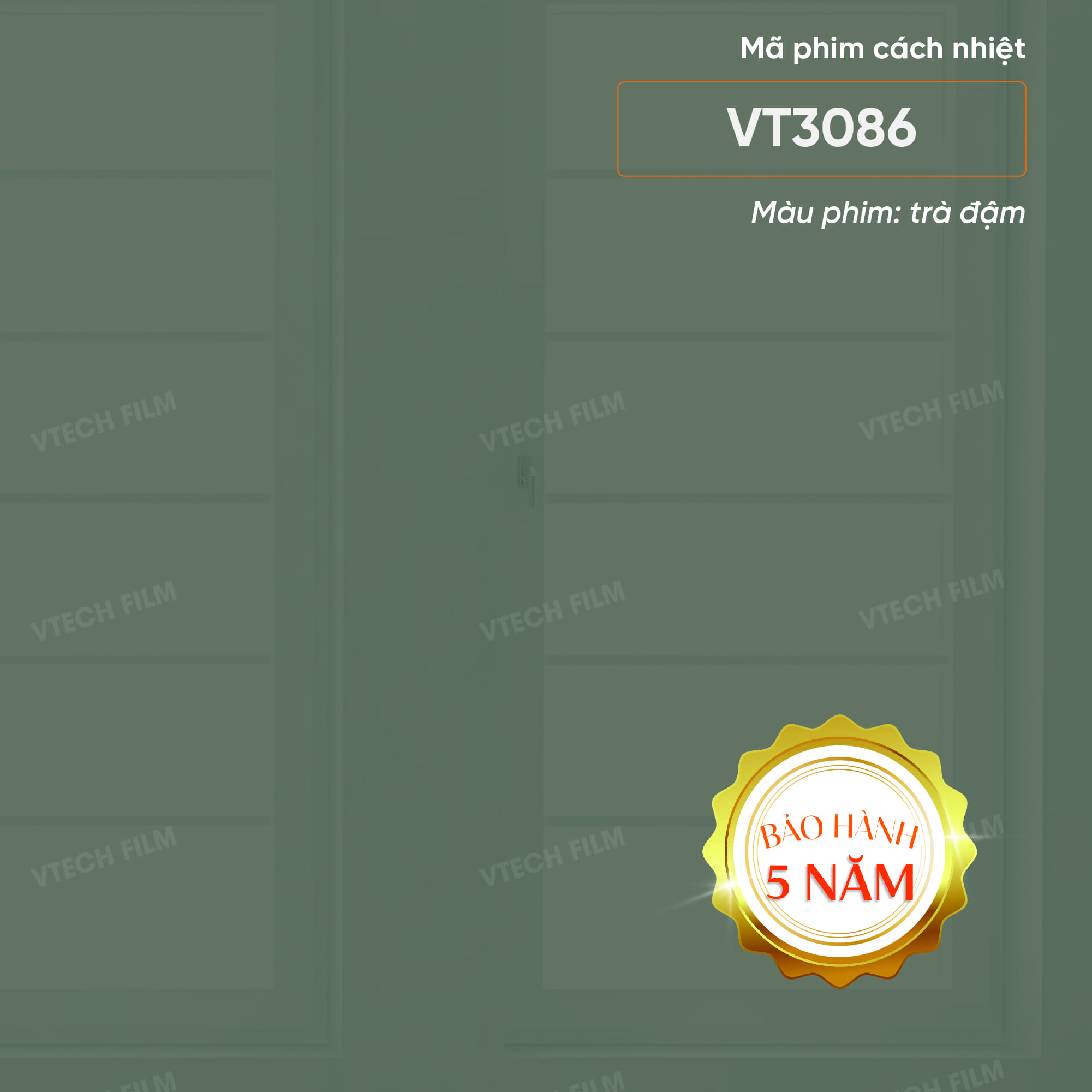 PHIM CÁCH NHIỆT NANO CERAMIC VTECHFILM VT3086 - Image 2